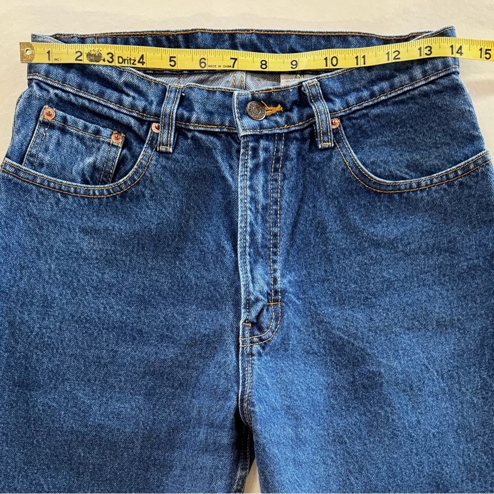 W27/28 L32 Jordache Vintage Classic Slimming Fit High Rise Tapered Leg Jeans - Picture 6 of 17